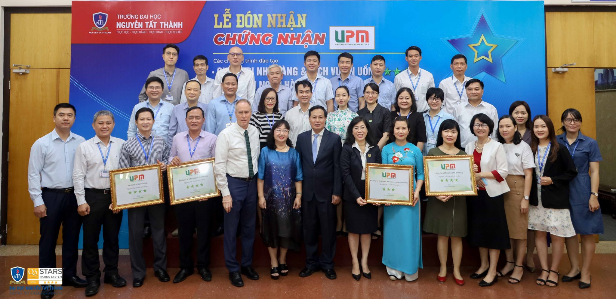 04 training programs of Nguyen Tat Thanh University rated by UPM rating ...