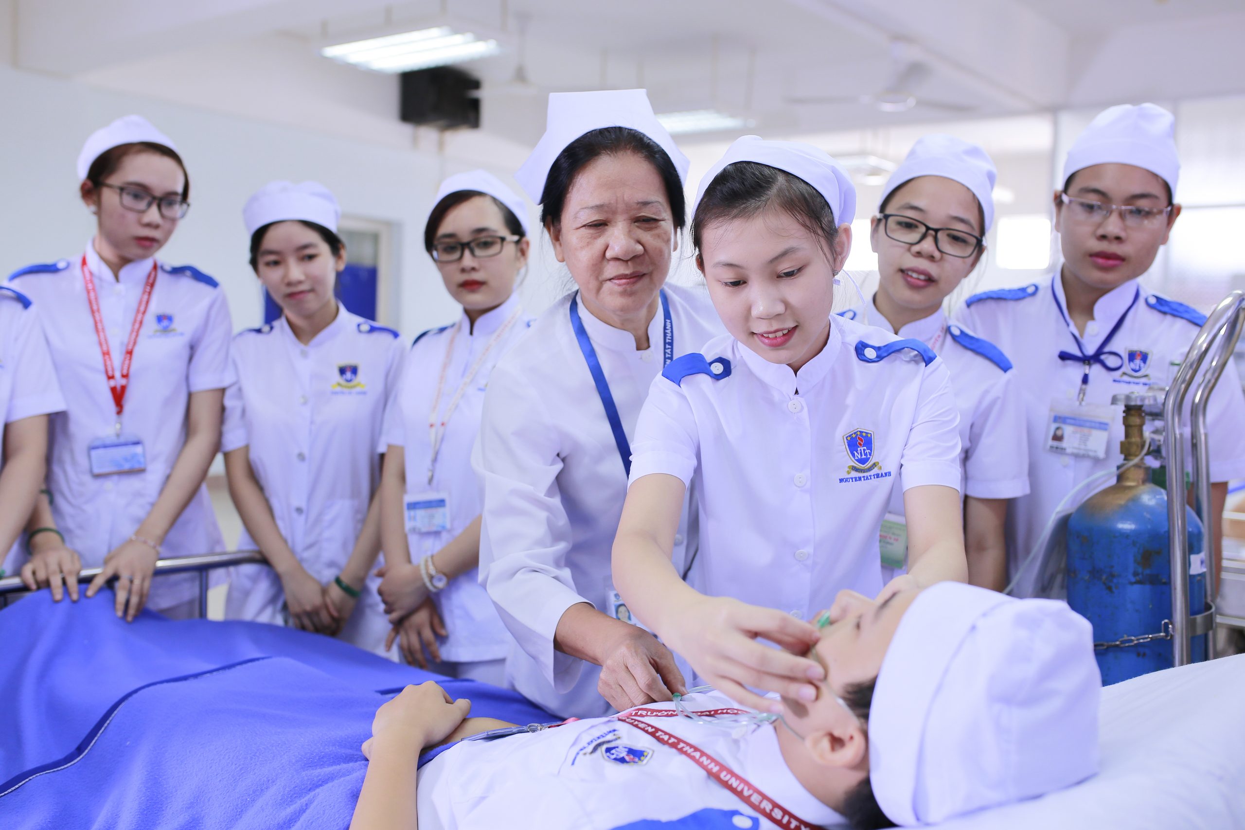 Chuyên ngành Gây mê hồi sức thuộc ngành Điều dưỡng - Trường Đại học Nguyễn  Tất Thành