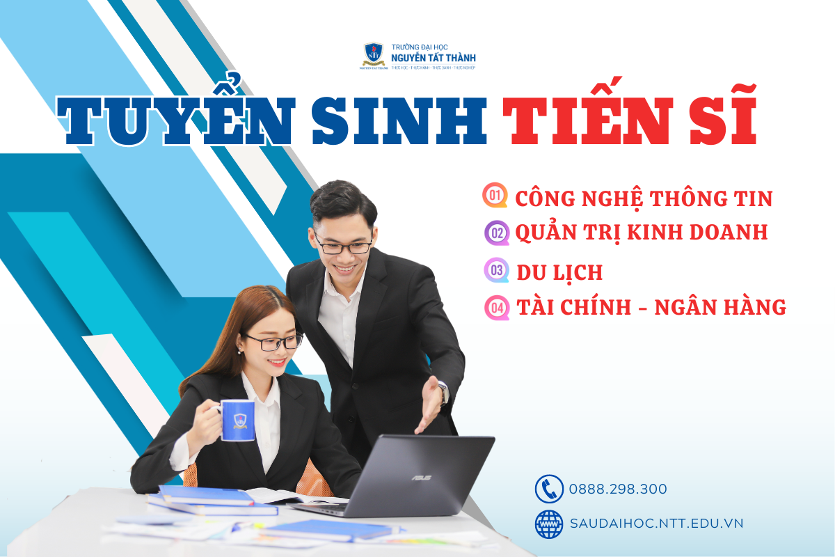 Trường ĐH Nguyễn Tất Thành nhận hồ sơ tuyển sinh Tiến sĩ đến 10/6/2024 ...