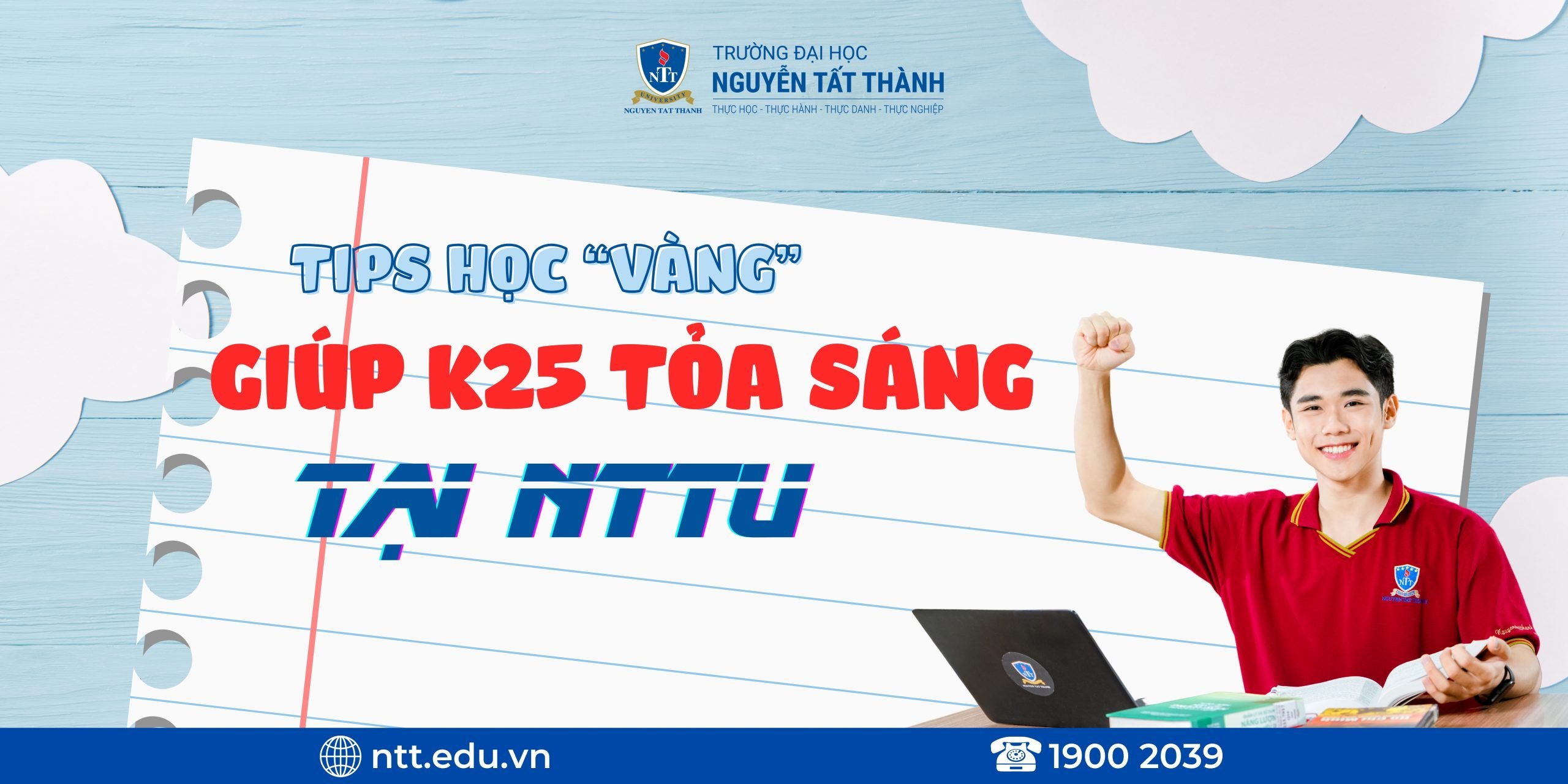 Tips học vàng NTTU cho sinh viên K25 toả sáng