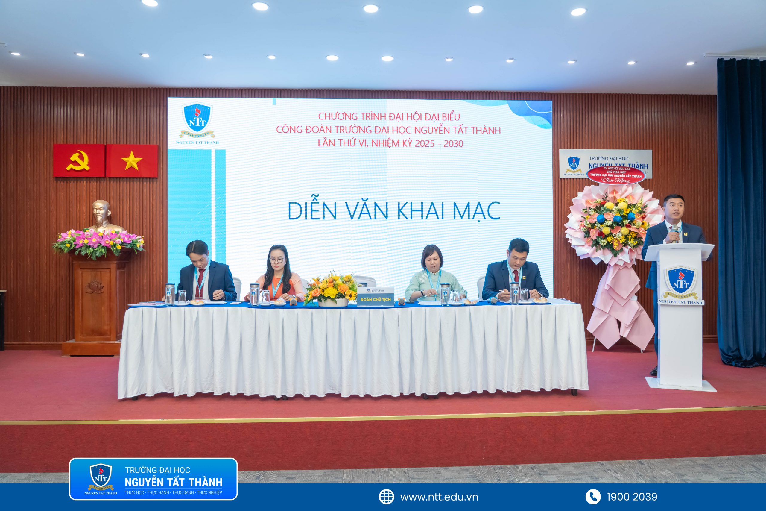 Đại hội đại biểu Công đoàn NTTU nhiệm kỳ 2025 – 2030