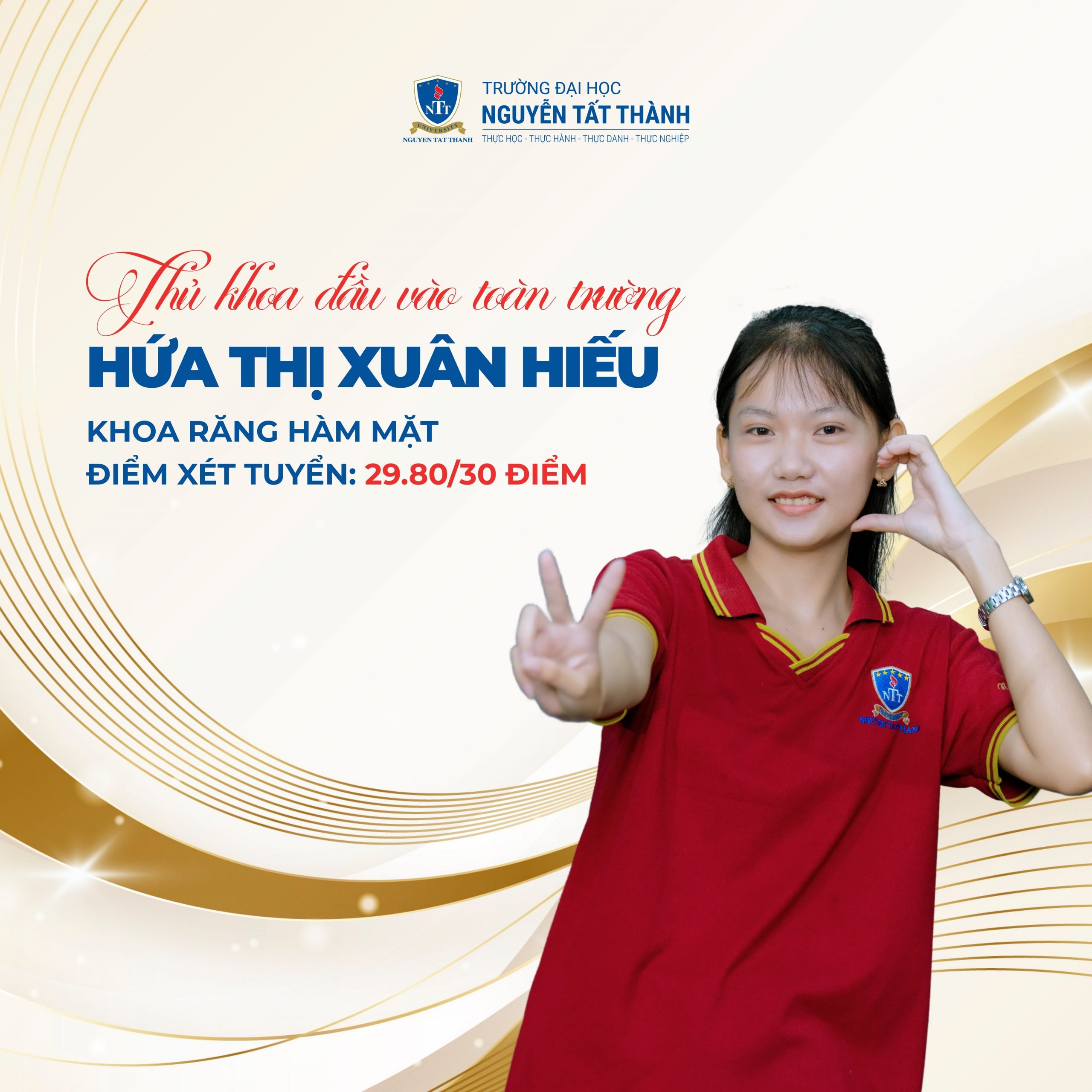 Điểm danh 20 thủ khoa đầu vào NTTU năm 2025