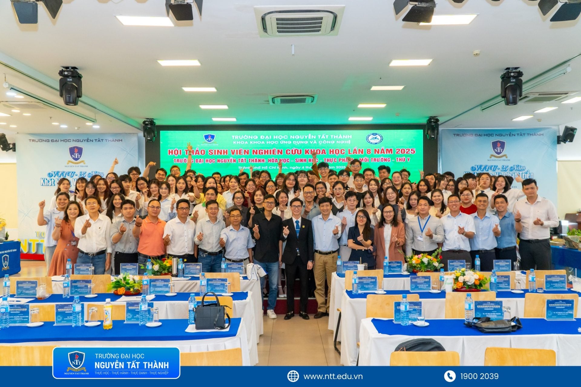 Không gian học thuật của khoa tiếp tục được mở rộng thông qua 04 hội thảo khoa học trong năm, tập trung vào các lĩnh vực công nghệ sinh học, kỹ thuật hóa học, công nghệ thực phẩm và môi trường