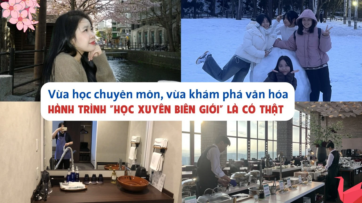 Sinh viên Khoa Du lịch Trường Đại học Nguyễn Tất Thành tham gia chương trình thực tập quốc tế tại Nhật Bản, trải nghiệm môi trường khách sạn chuyên nghiệp và rèn luyện kỹ năng nghề nghiệp chuẩn quốc tế
