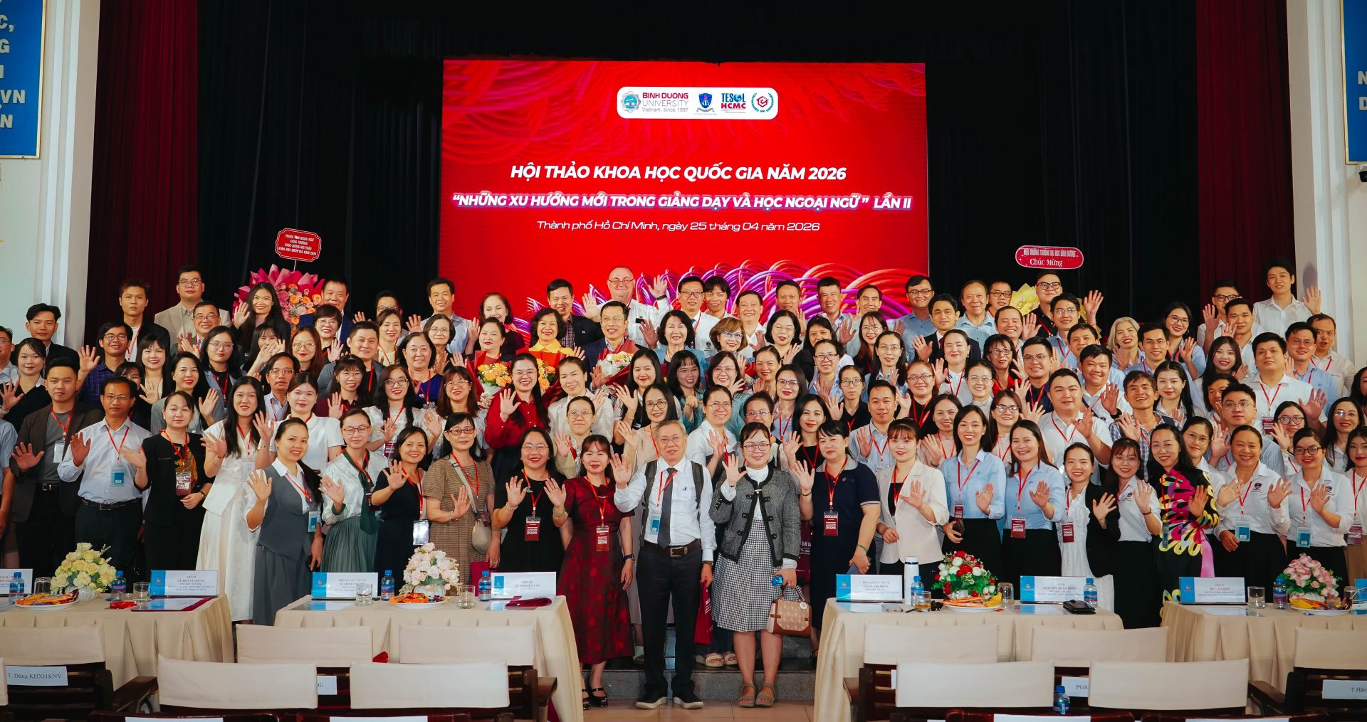 Hội thảo khoa học quốc gia 2026 về dạy và học ngoại ngữ thu hút đông đảo nhà nghiên cứu, giảng viên và các cơ sở đào tạo
