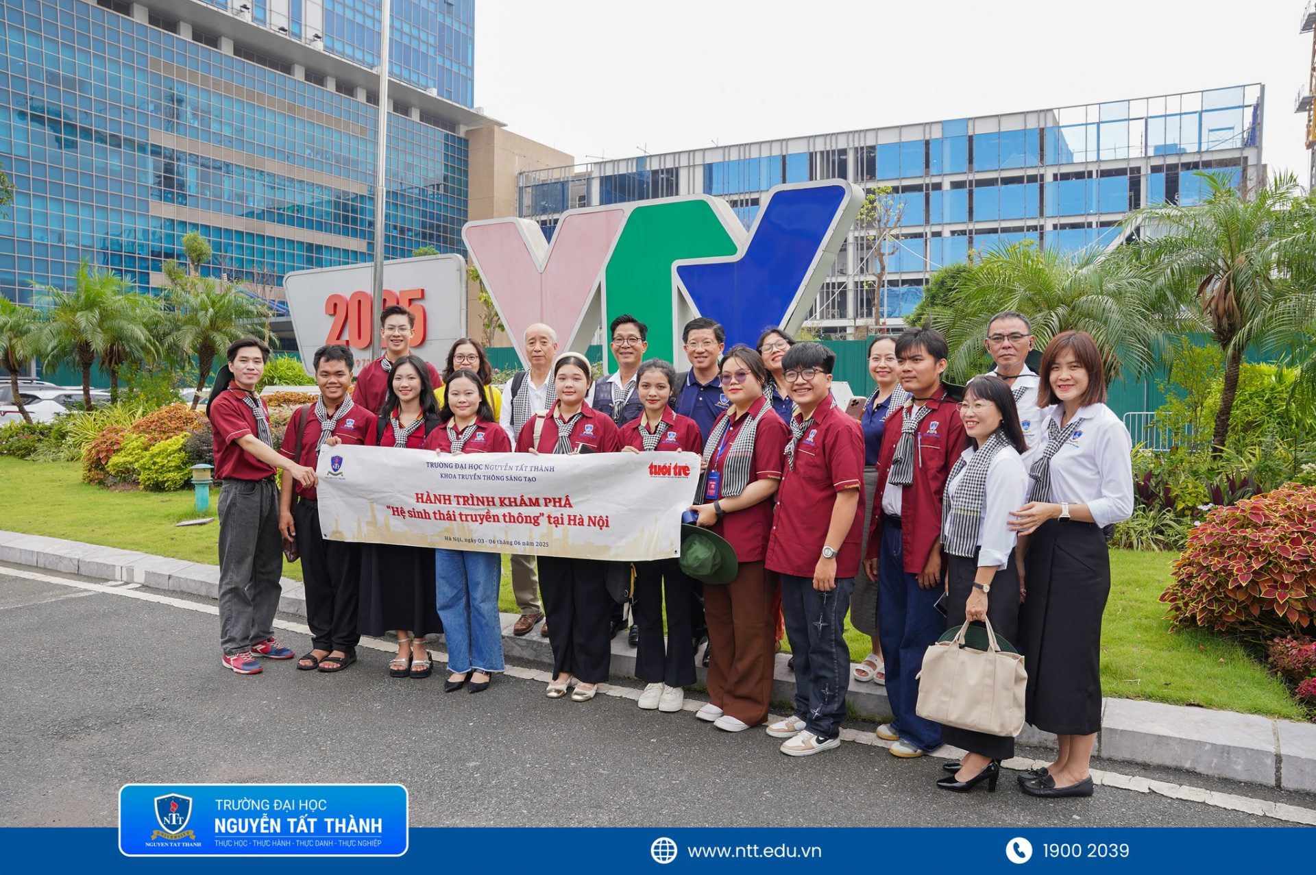 Hoạt động học tập thực tế giúp sinh viên ngành Truyền thông đa phương tiện NTTU rèn luyện kỹ năng nghề nghiệp từ sớm