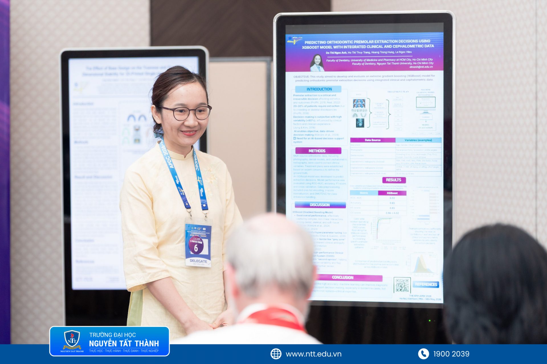ThS.BS. Đỗ Thị Ngọc Anh báo cáo E-Poster hạng mục Nghiên cứu lâm sàng
