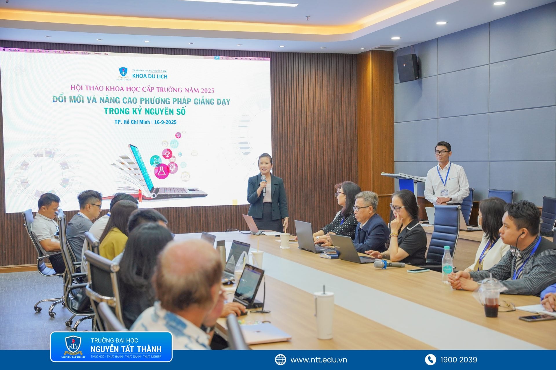 Hoạt động hội thảo, seminar và trao đổi học thuật được Khoa Du lịch NTTU duy trì thường xuyên nhằm mở rộng môi trường nghiên cứu và đổi mới đào tạo