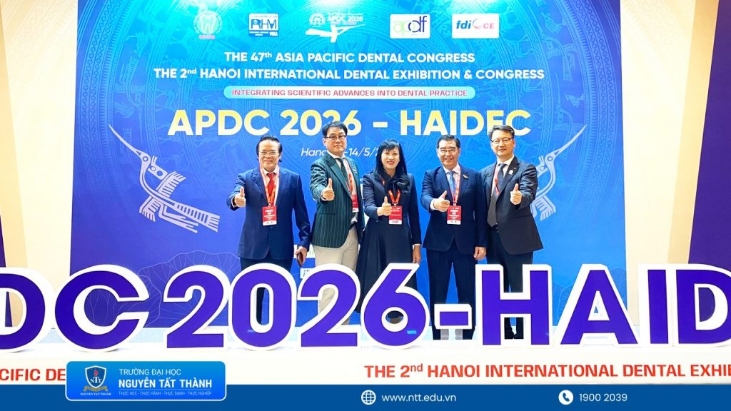 Đoàn giảng viên Khoa Răng Hàm Mặt NTTU tham dự các phiên hội nghị APDC 2026