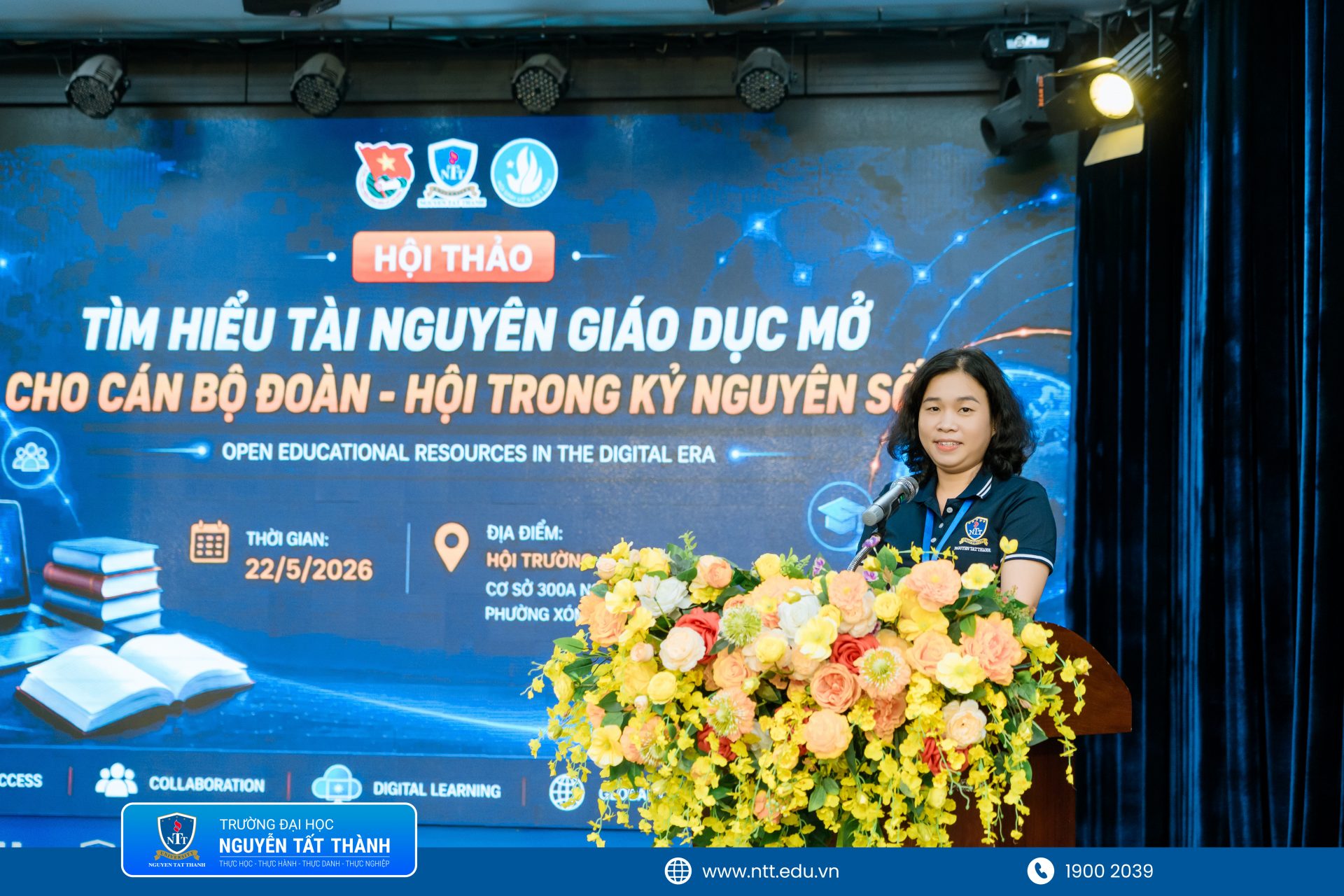 Trường ĐH Nguyễn Tất Thành thúc đẩy năng lực số cho cán bộ Đoàn – Hội