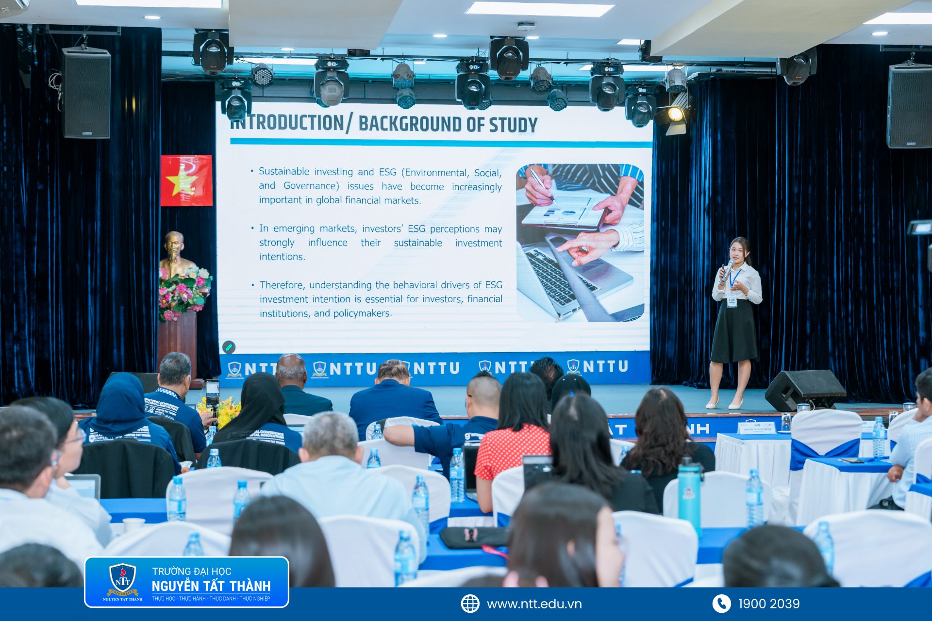 Các phiên tham luận tại ICDI-2026 tập trung thảo luận nhiều vấn đề nóng như AI, ESG, logistics bền vững, dữ liệu và chuyển đổi số trong giáo dục đại học