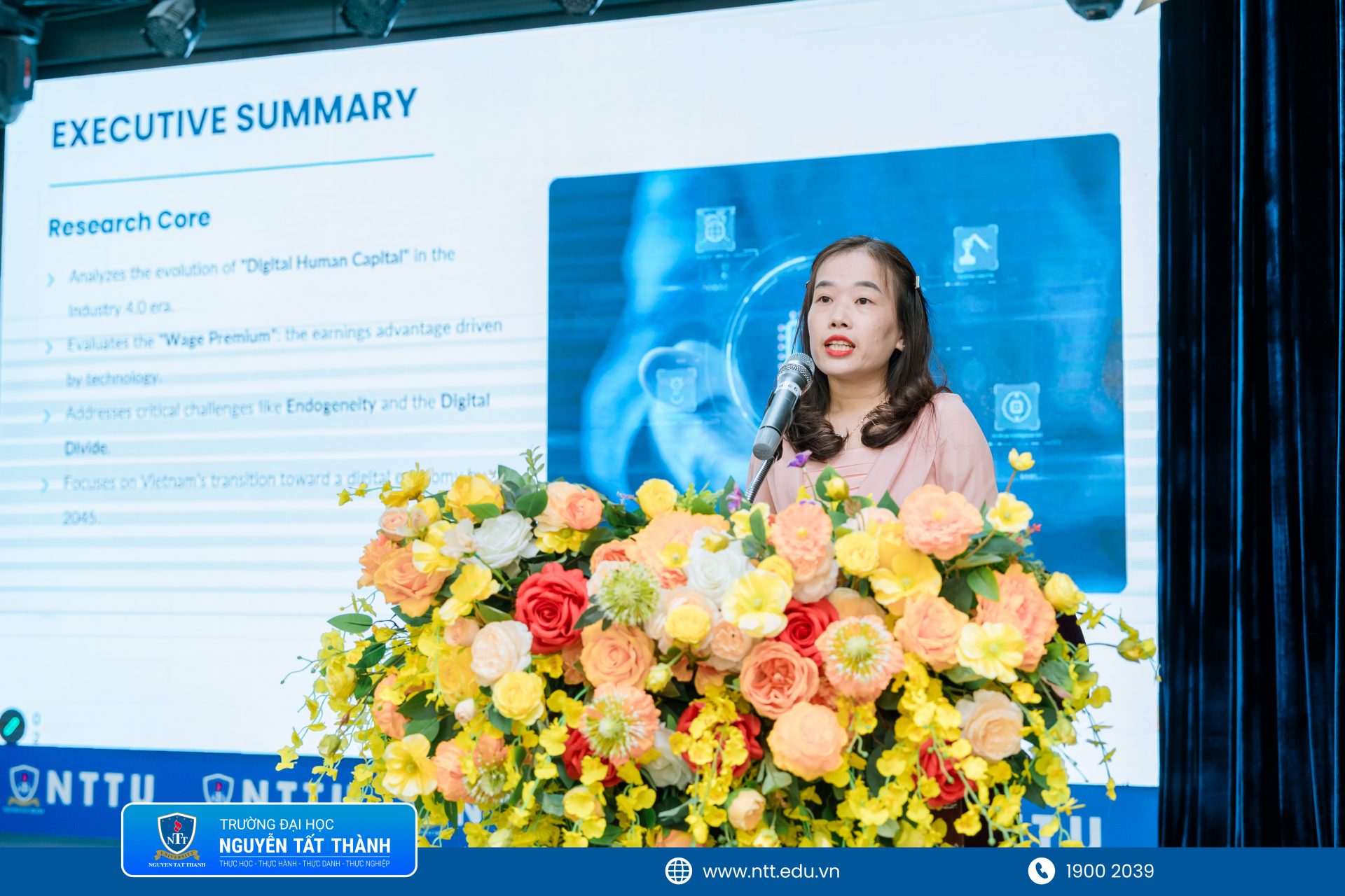 Các phiên tham luận tại ICDI-2026 tập trung thảo luận nhiều vấn đề nóng như AI, ESG, logistics bền vững, dữ liệu và chuyển đổi số trong giáo dục đại học