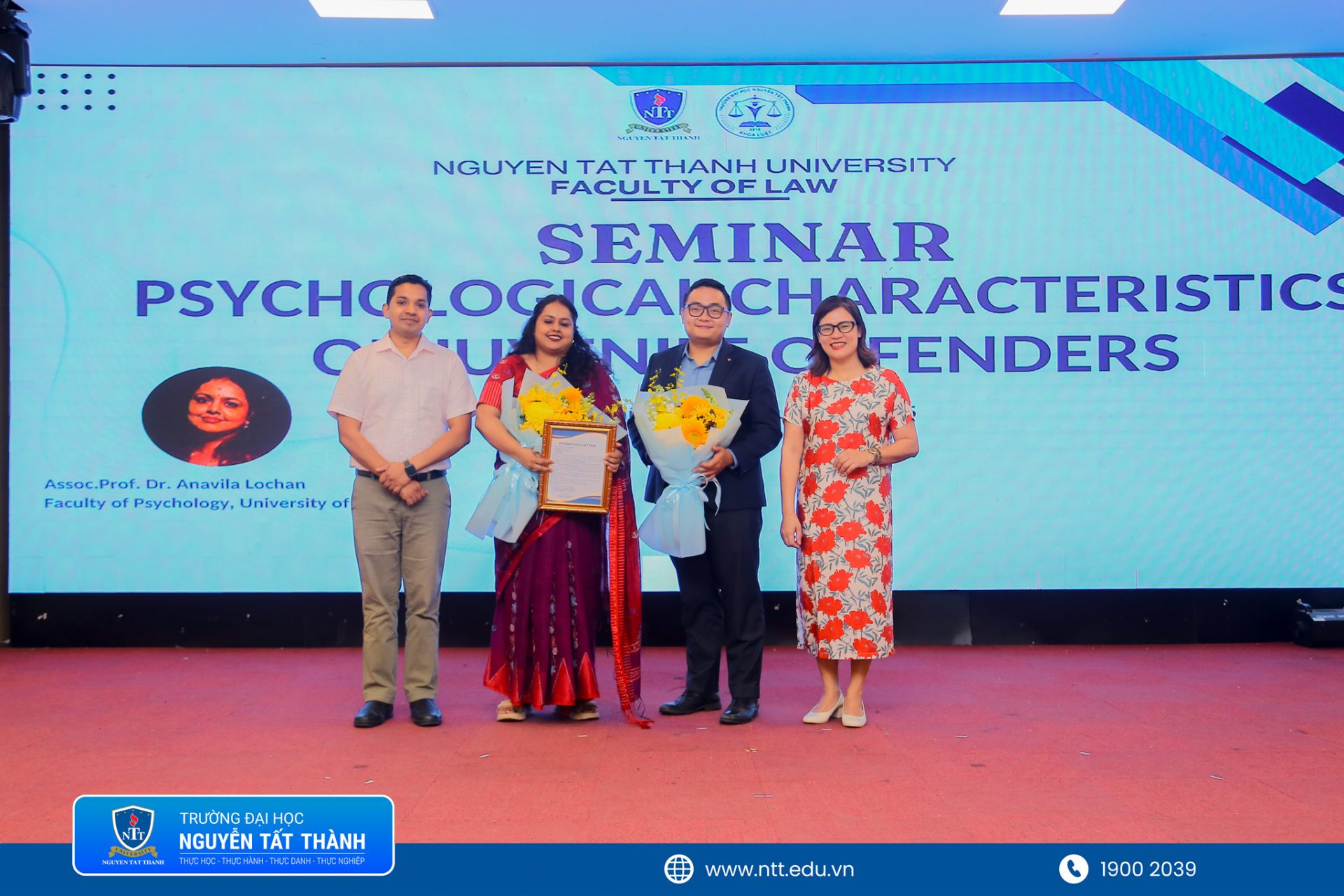 Khoa Luật NTTU mở rộng kết nối học thuật quốc tế thông qua các seminar chuyên đề với sự tham gia của chuyên gia nước ngoài trong lĩnh vực luật và tâm lý học