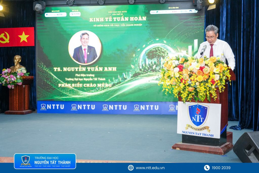 Diễn đàn B2B – NTTU 23: Đồng hành cùng doanh nghiệp trong xu hướng kinh tế tuần hoàn