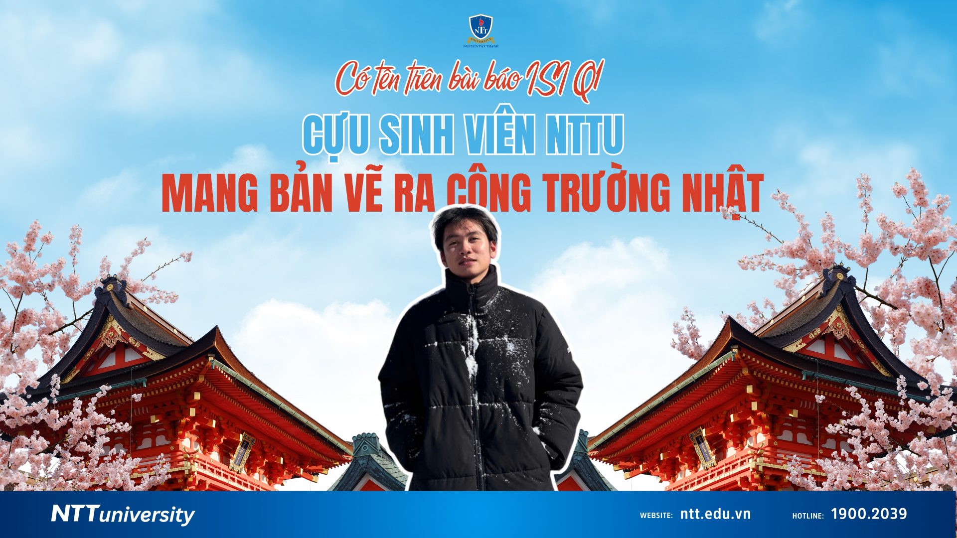 Từ những tảng đá ở mỏ đá của cha đến vị trí kỹ sư thiết kế tại Nhật Bản, hành trình của Nguyễn Vũ Thành Nhân cho thấy sinh viên Khoa Kỹ thuật xây dựng NTTU có thể đi xa bằng tri thức, nghiên cứu khoa học và bản lĩnh nghề nghiệp.