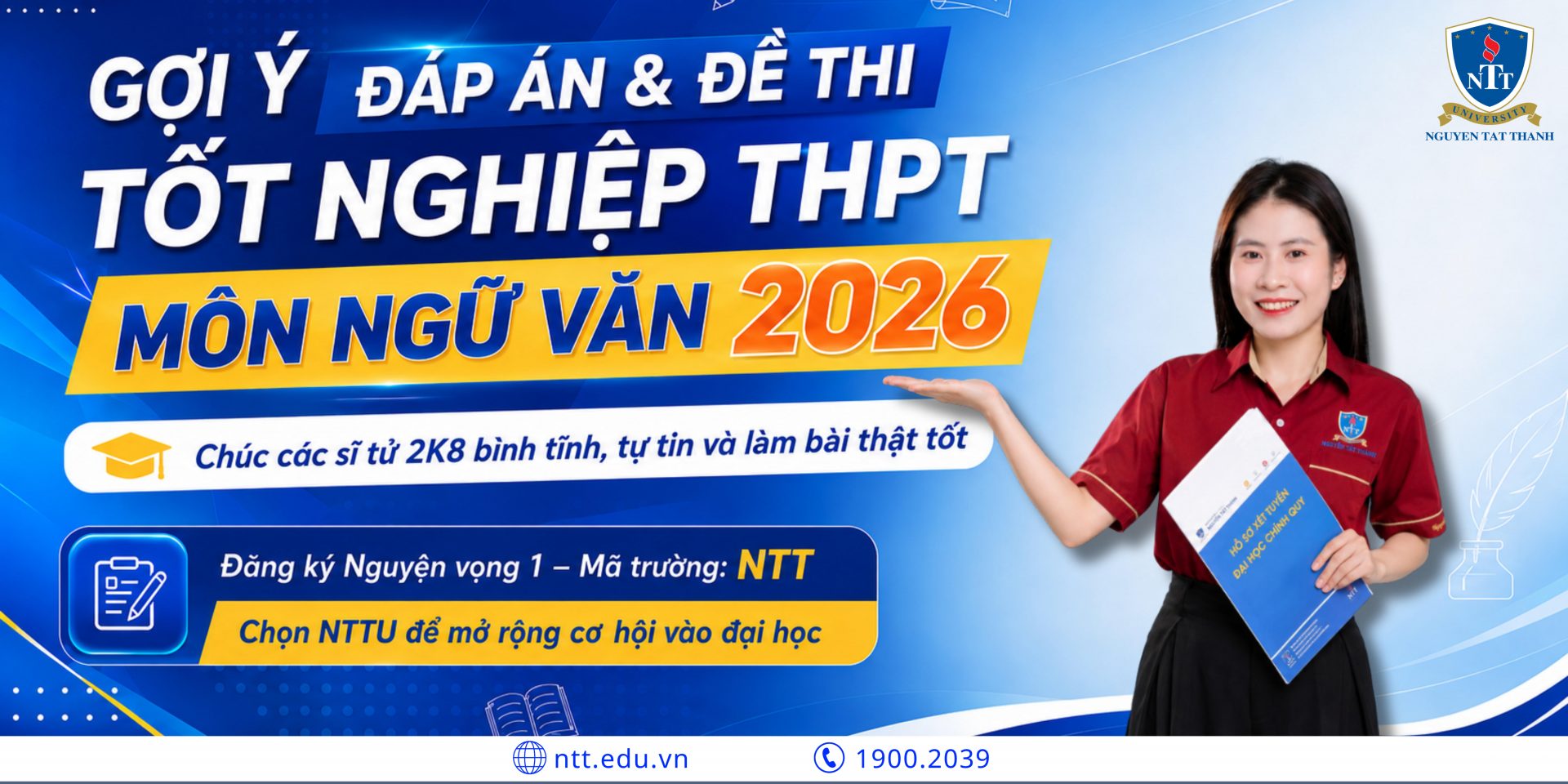 Đón xem đáp án đề thi môn Ngữ văn kì thi tốt nghiệp THPT năm 2026