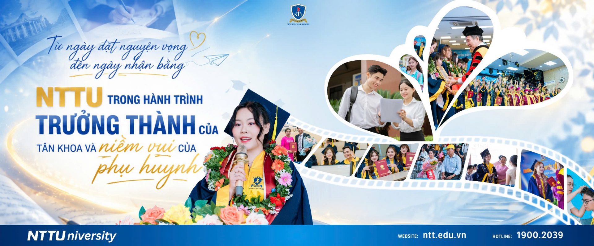 NTTU trong hành trình trưởng thành của tân khoa và niềm tự hào của gia đình