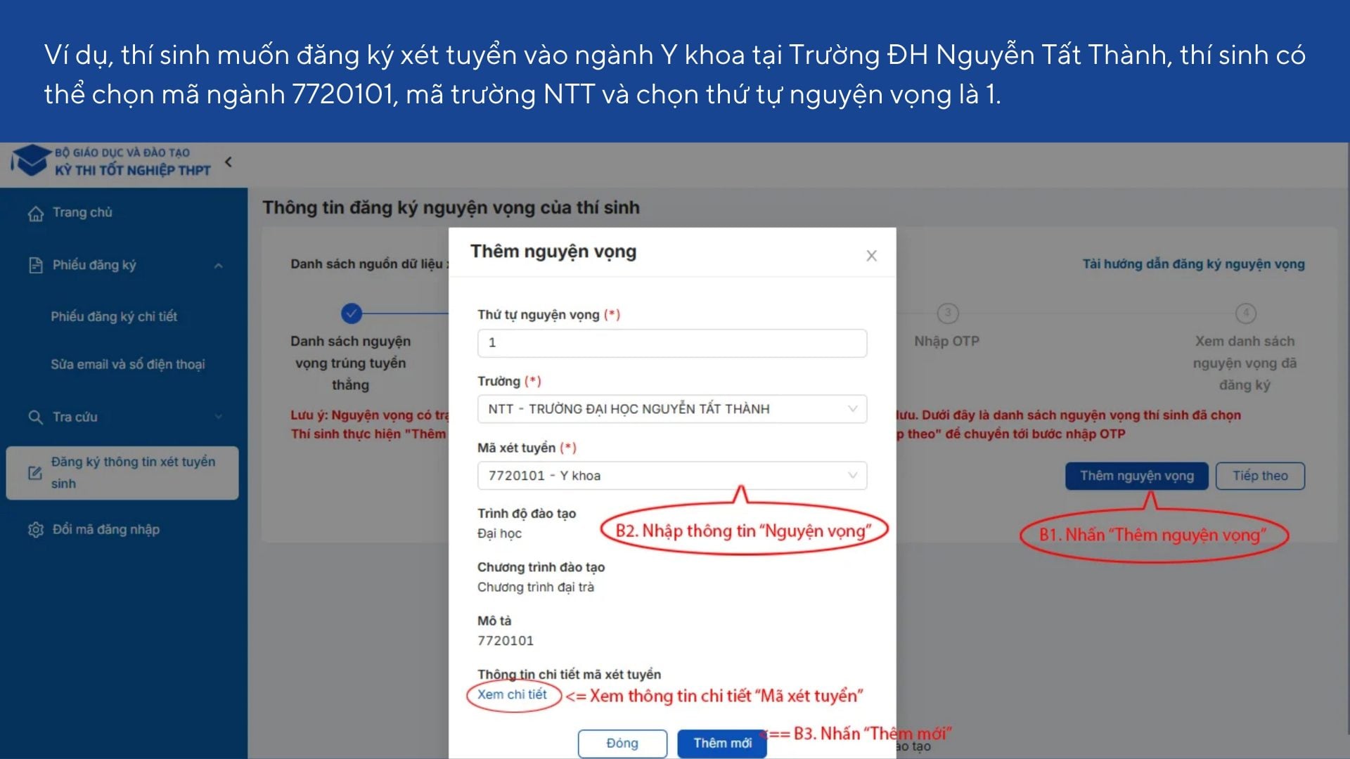 dang ky nguyen vong