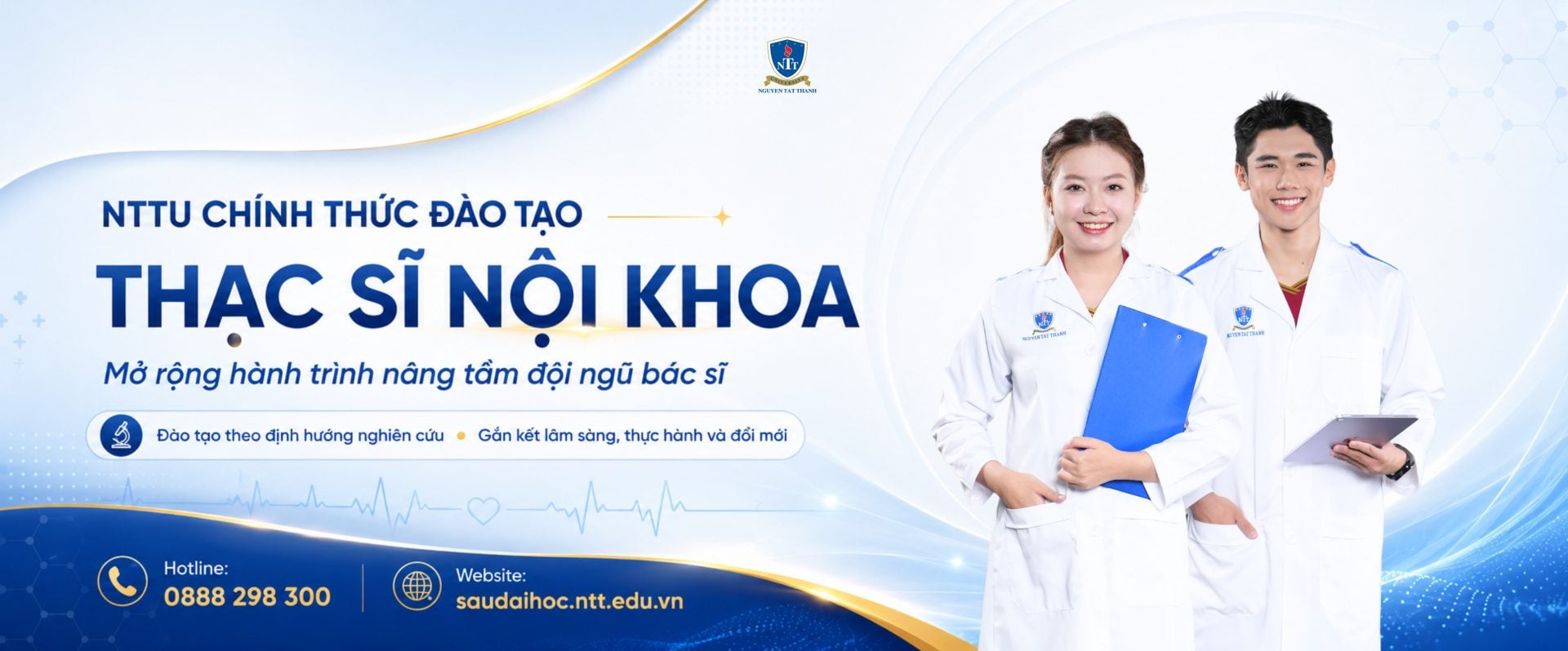 NTTU chính thức đào tạo Thạc sĩ Nội khoa: Mở rộng hành trình nâng tầm đội ngũ bác sĩ