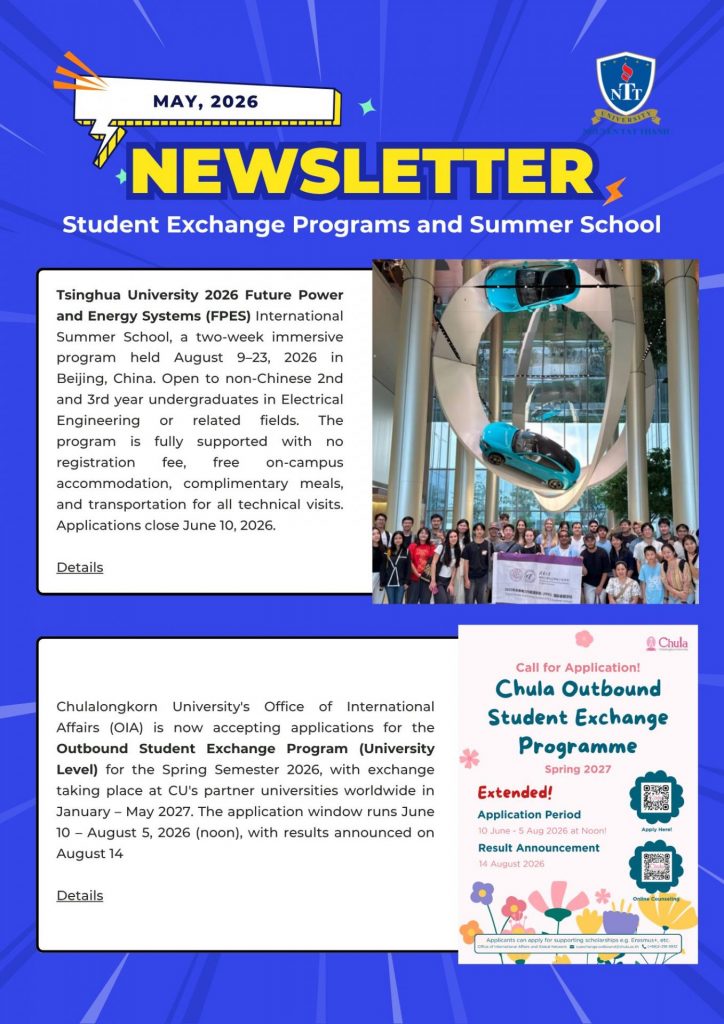 NTTU_May Newsletter