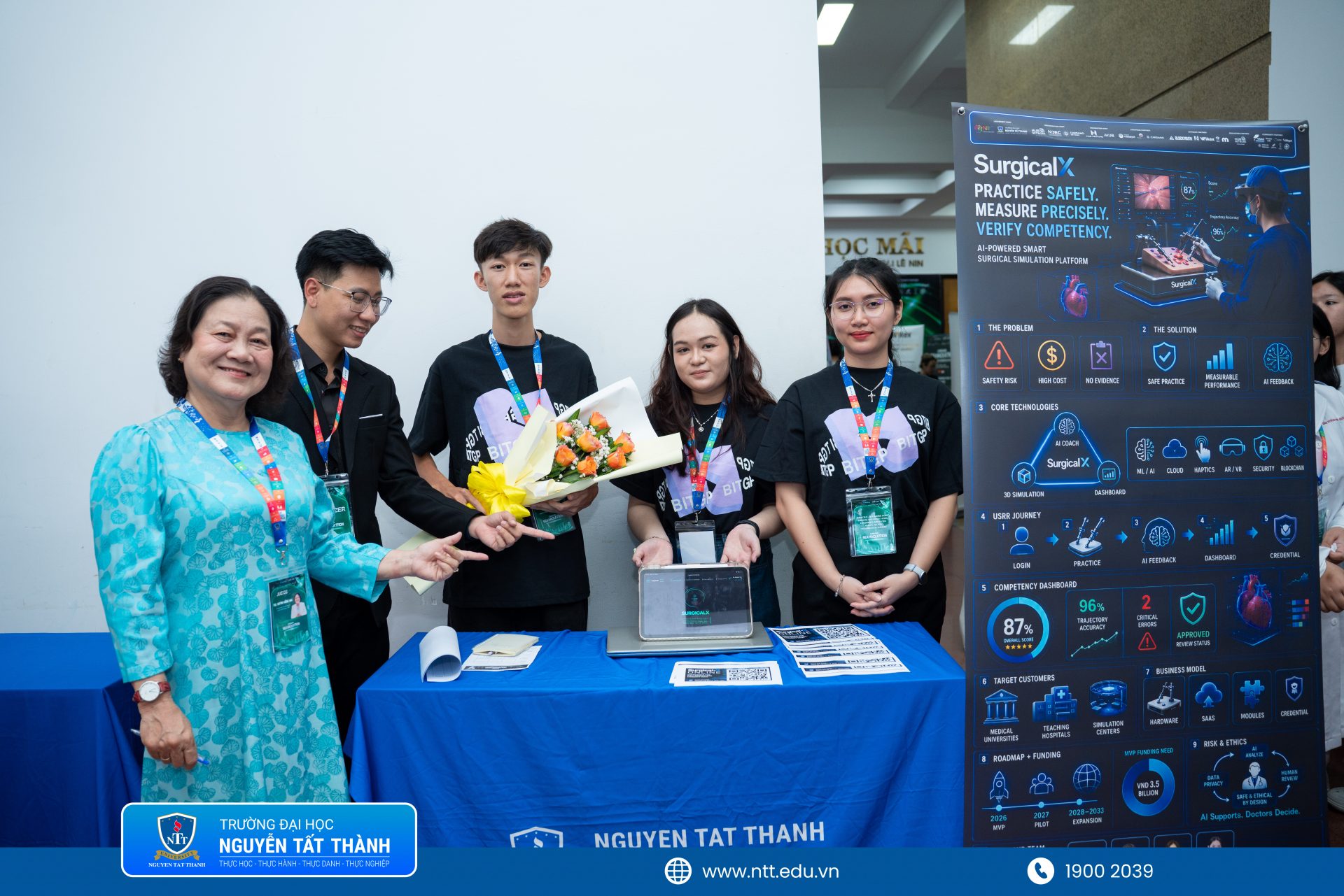 Không gian trưng bày Top 11 dự án xuất sắc tại Cardano SEA Hackathon 2026