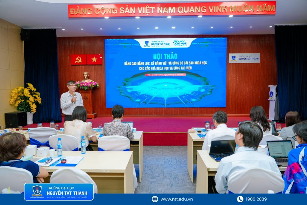 PGS. TS. Đặng Vũ Ngoạn – Trưởng Ban Biên tập Tạp chí KH&CN Trường Đại học Nguyễn Tất Thành