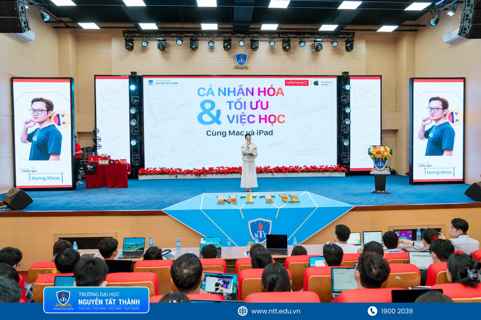 Workshop “Cá nhân hóa và tối ưu việc học cùng Mac & iPad” mang đến cho sinh viên NTTU không gian trải nghiệm công nghệ hiện đại, thực tế và giàu cảm hứng