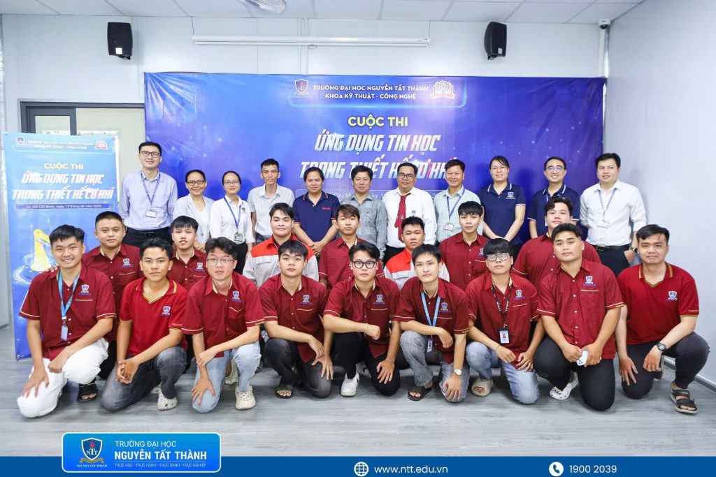 Cuộc thi là sân chơi học thuật giúp sinh viên ngành Cơ khí chế tạo máy kiểm tra năng lực thực hành, làm chủ công cụ thiết kế số và từng bước thích ứng với yêu cầu của doanh nghiệp.