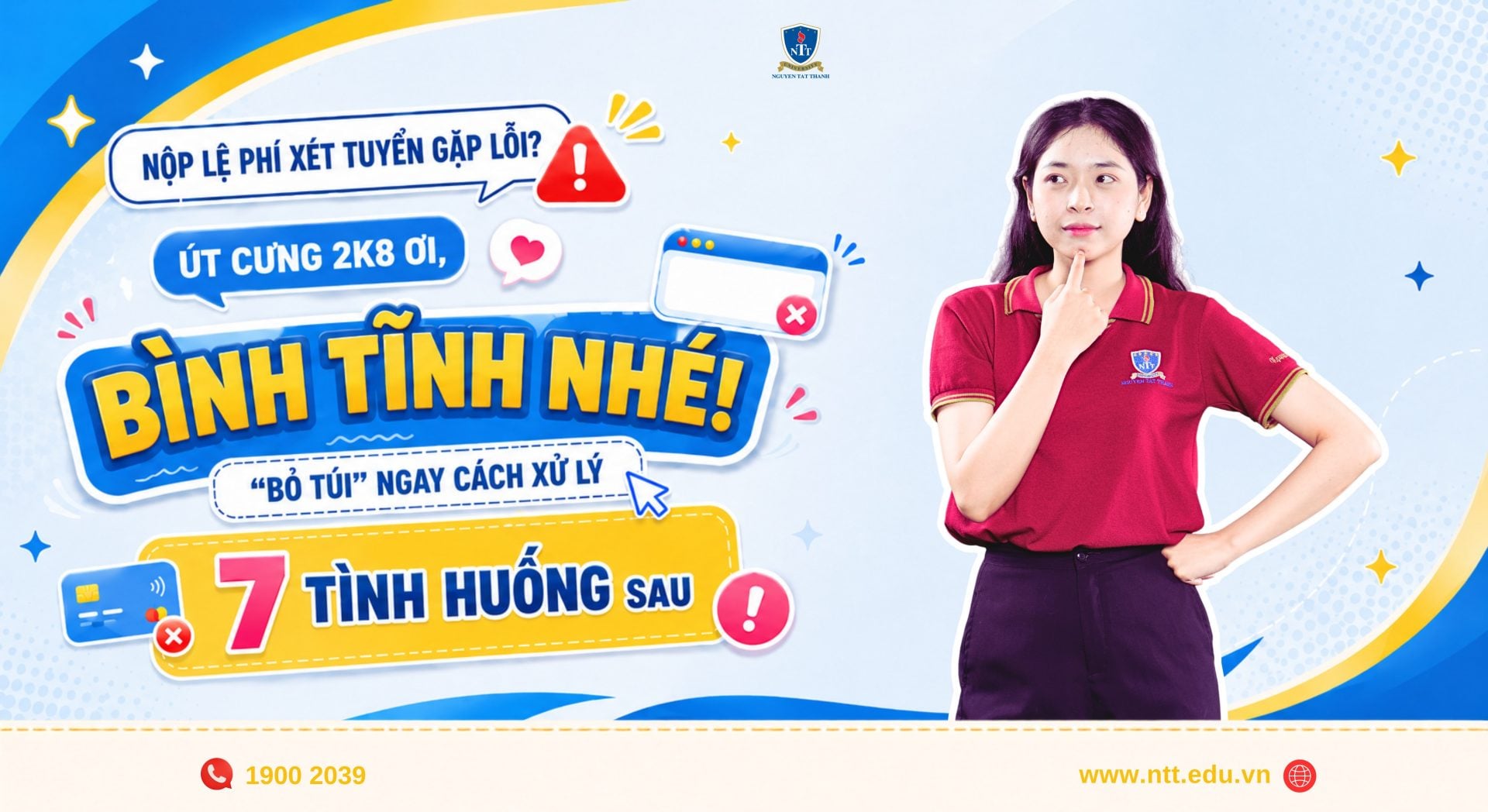 Nộp lệ phí xét tuyển: Thí sinh bình tĩnh trước 7 tình huống phát sinh sau đây