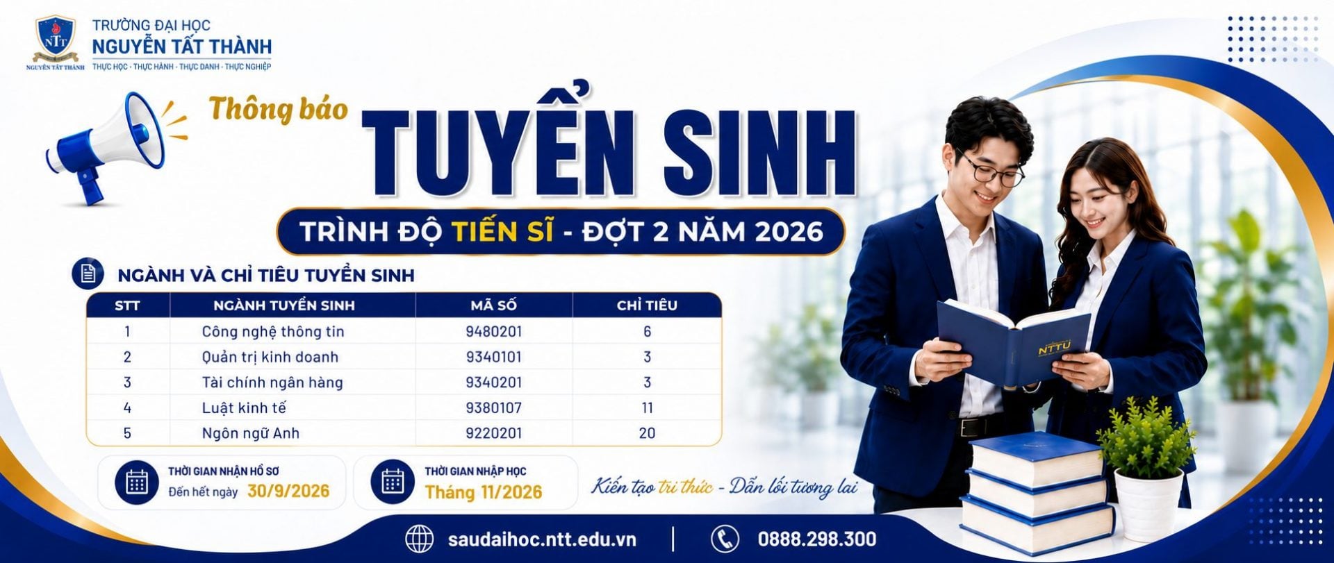 tuyển sinh Tiến sĩ