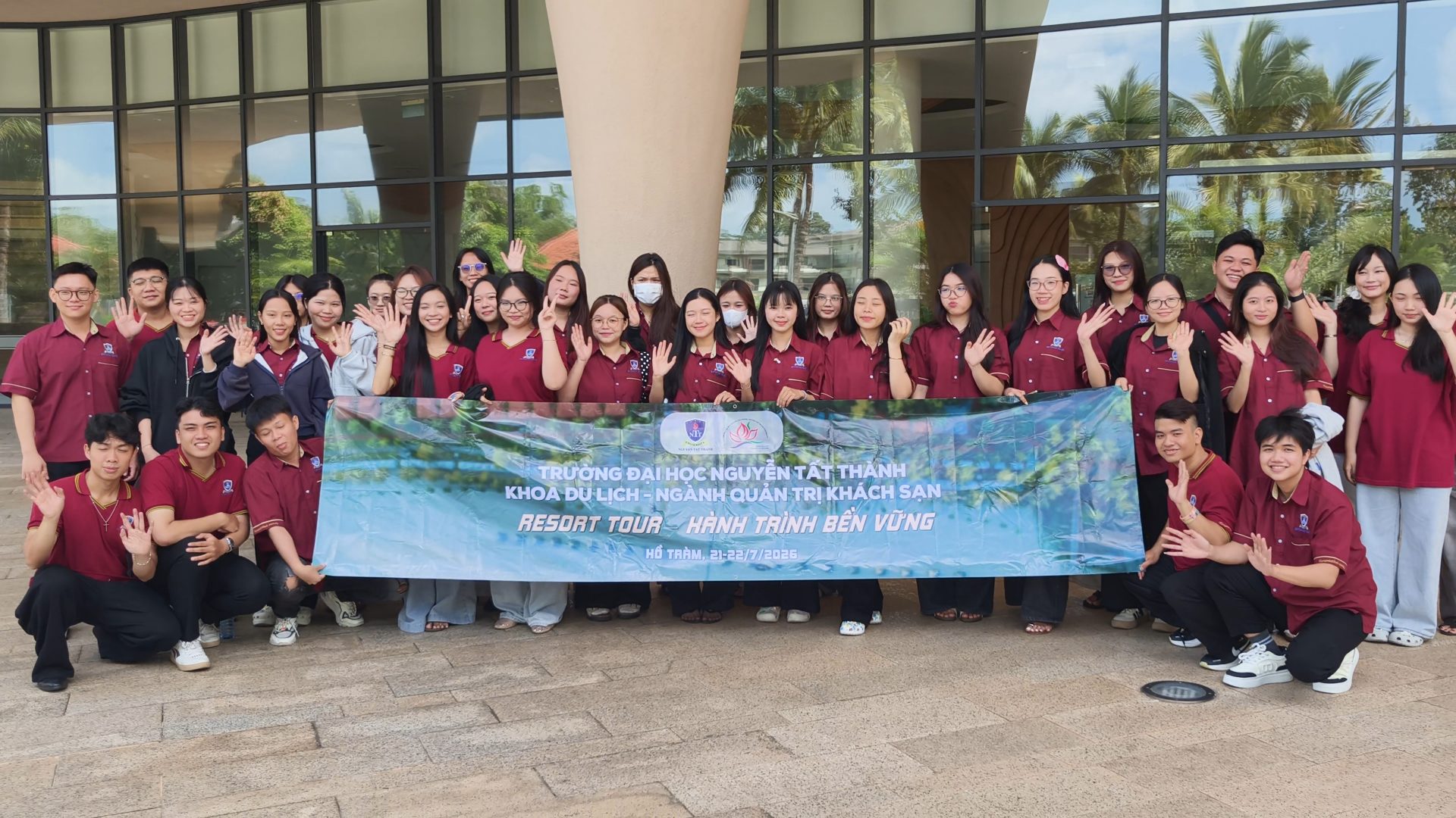 Resort Tour 2026: Khi khu nghỉ dưỡng trở thành “giảng đường” của sinh viên NTTU