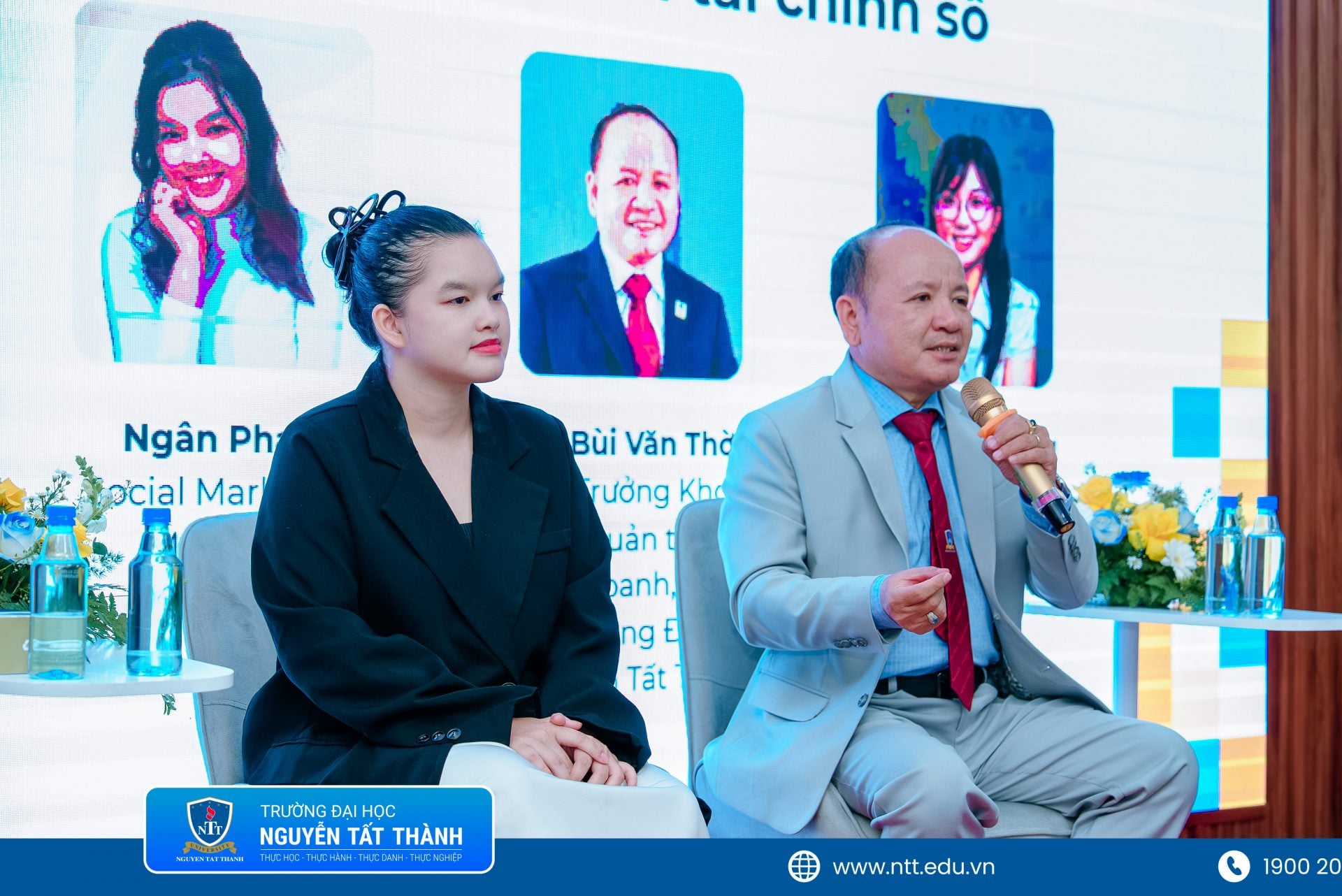 Các diễn giả chia sẻ góc nhìn thực tiễn về cơ hội việc làm, kỹ năng cần chuẩn bị và định hướng phát triển nghề nghiệp trong lĩnh vực tài chính số tại phiên tọa đàm “Cơ hội nhân sự trong ngành tài chính số”.