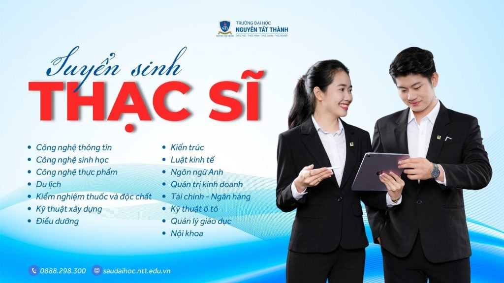tuyển sinh thạc sĩ 2026