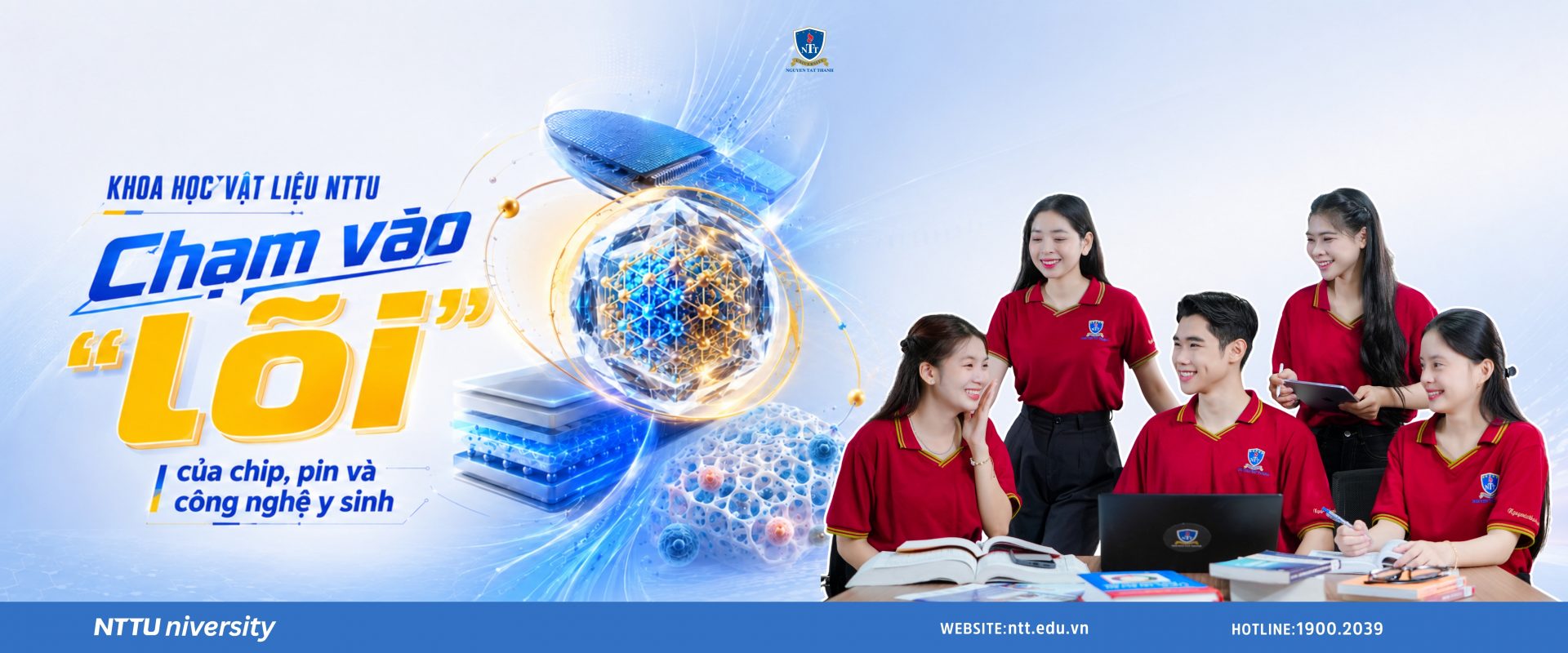 Từ chip, pin đến y sinh: Vật liệu mở đường cho công nghệ