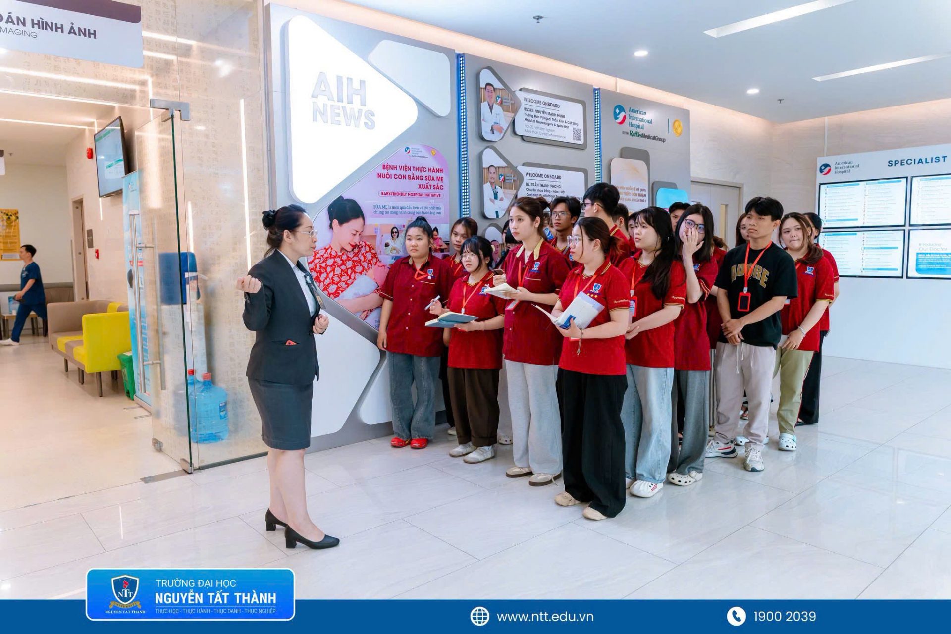 Từ những trải nghiệm tại AIH, sinh viên NTTU có thêm cơ sở kết nối kiến thức đã học với thực tế nghề nghiệp, đồng thời định hình hướng đi phù hợp giữa Quản trị bệnh viện và Thư ký Y khoa.