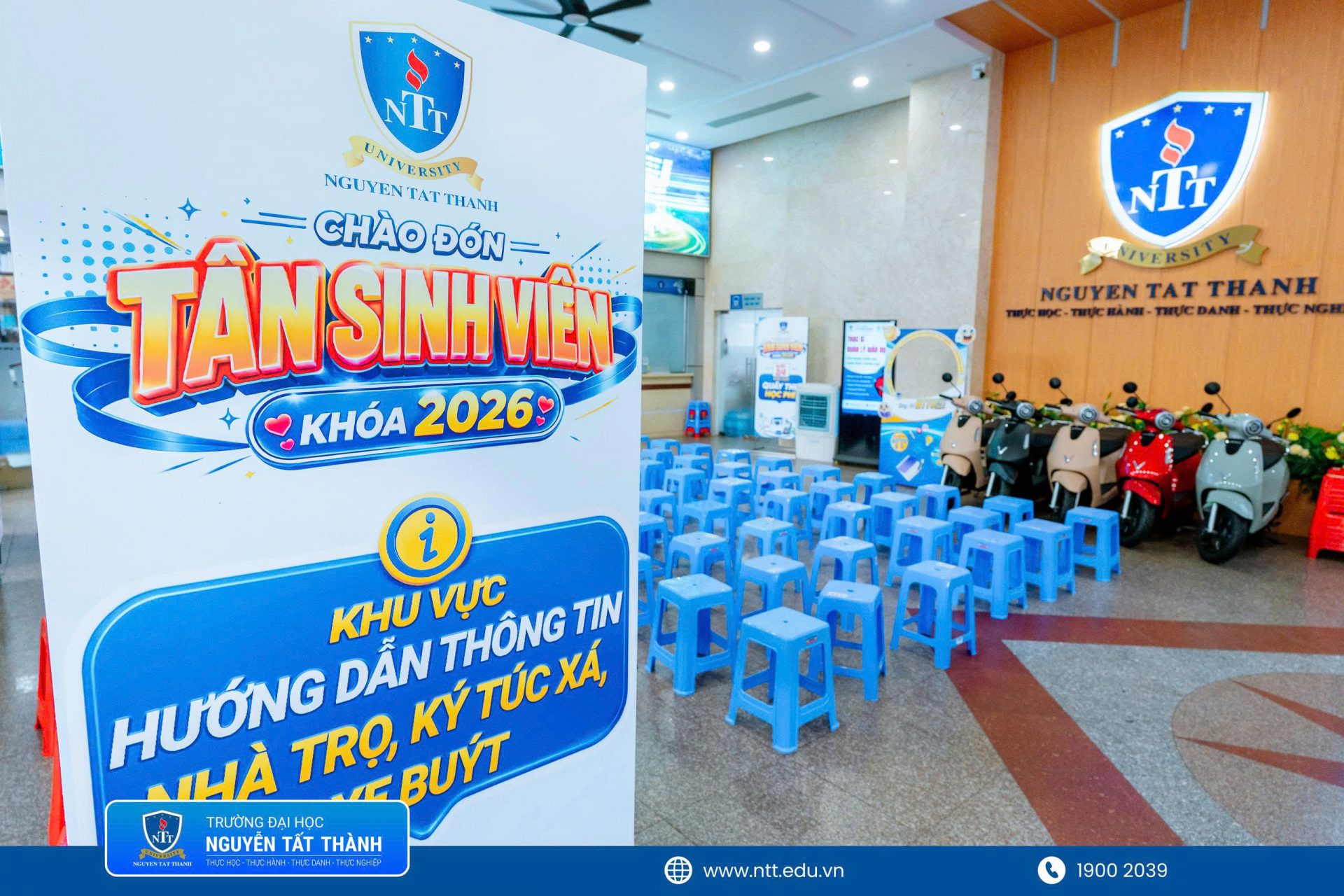 NTTU sẵn sàng đón K2026: Học bổng, quà tặng chờ ngày nhập học từ 11/08