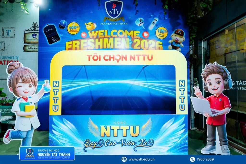 NTTU sẵn sàng đón K2026: Học bổng, quà tặng chờ ngày nhập học từ 11/08