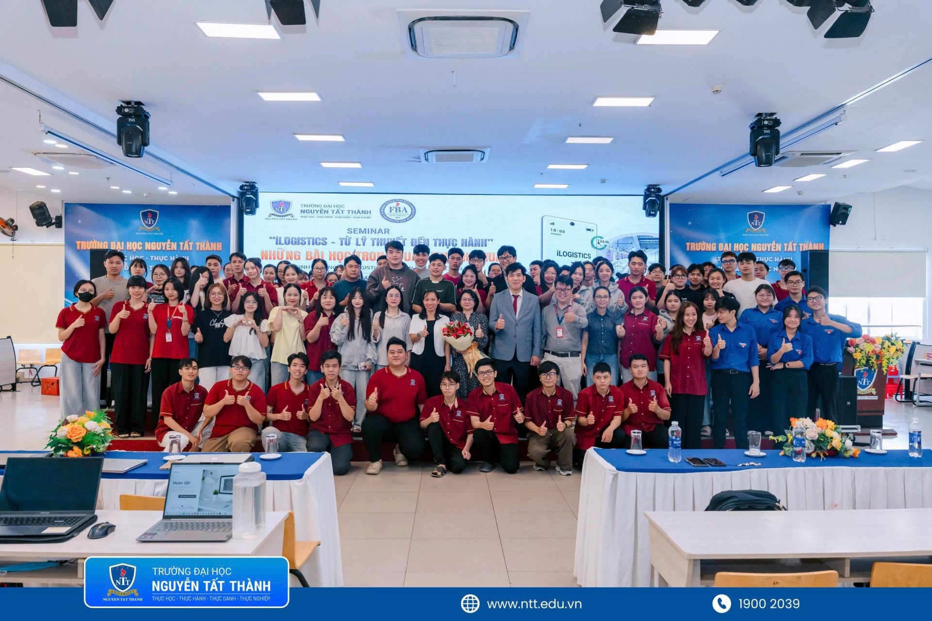 The seminar helps bring specialized knowledge closer to practice, assisting NTTU Logistics and Supply Chain Management students in enhancing application skills, career mindset, and adaptability to a digital working environment.