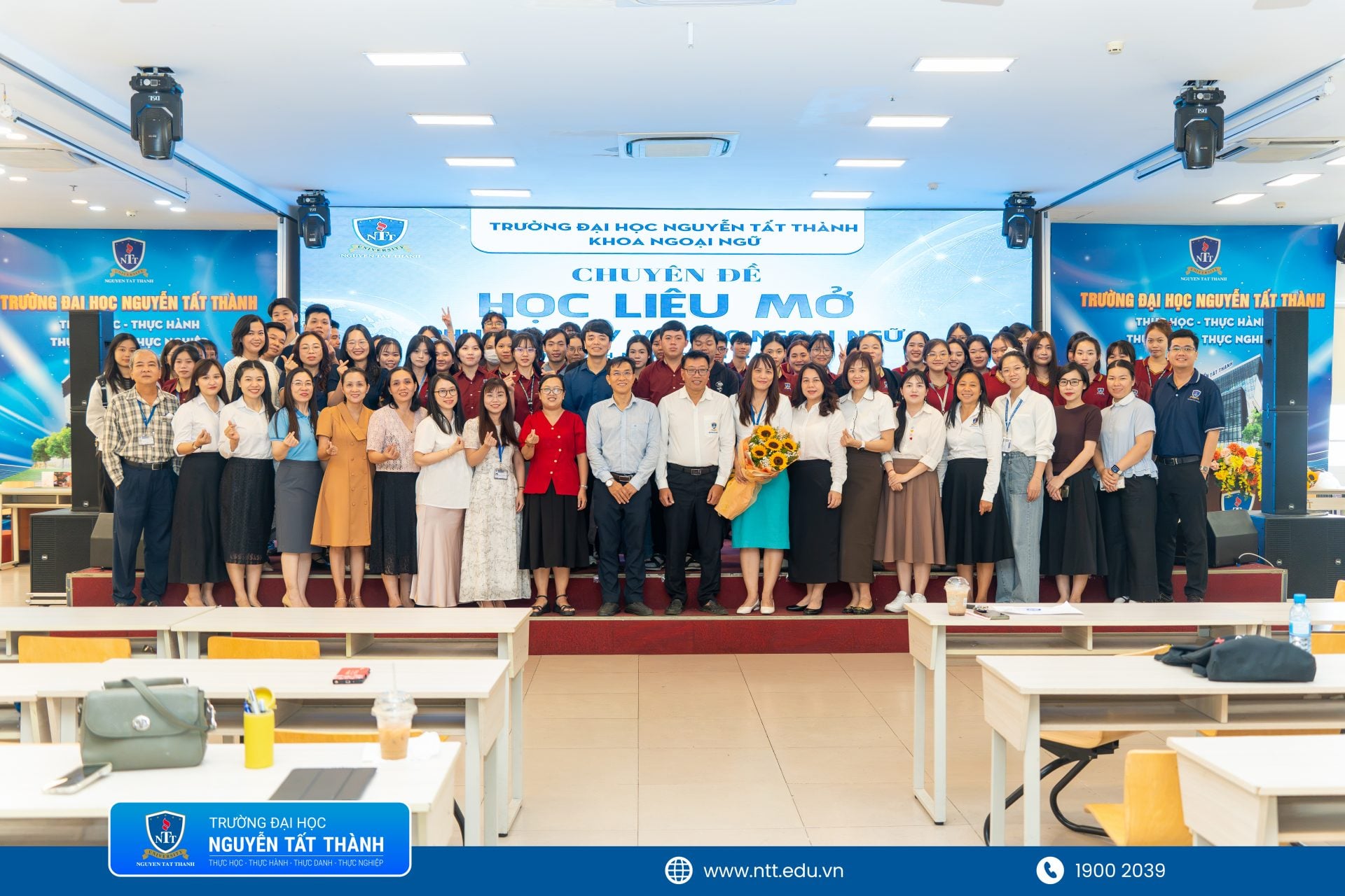 Chuyên đề góp phần đưa học liệu mở đến gần hơn với thực tiễn dạy – học tại Khoa Ngoại ngữ NTTU, đồng thời mở rộng không gian tự học, khả năng khai thác nguồn và năng lực học tập chủ động cho sinh viên.