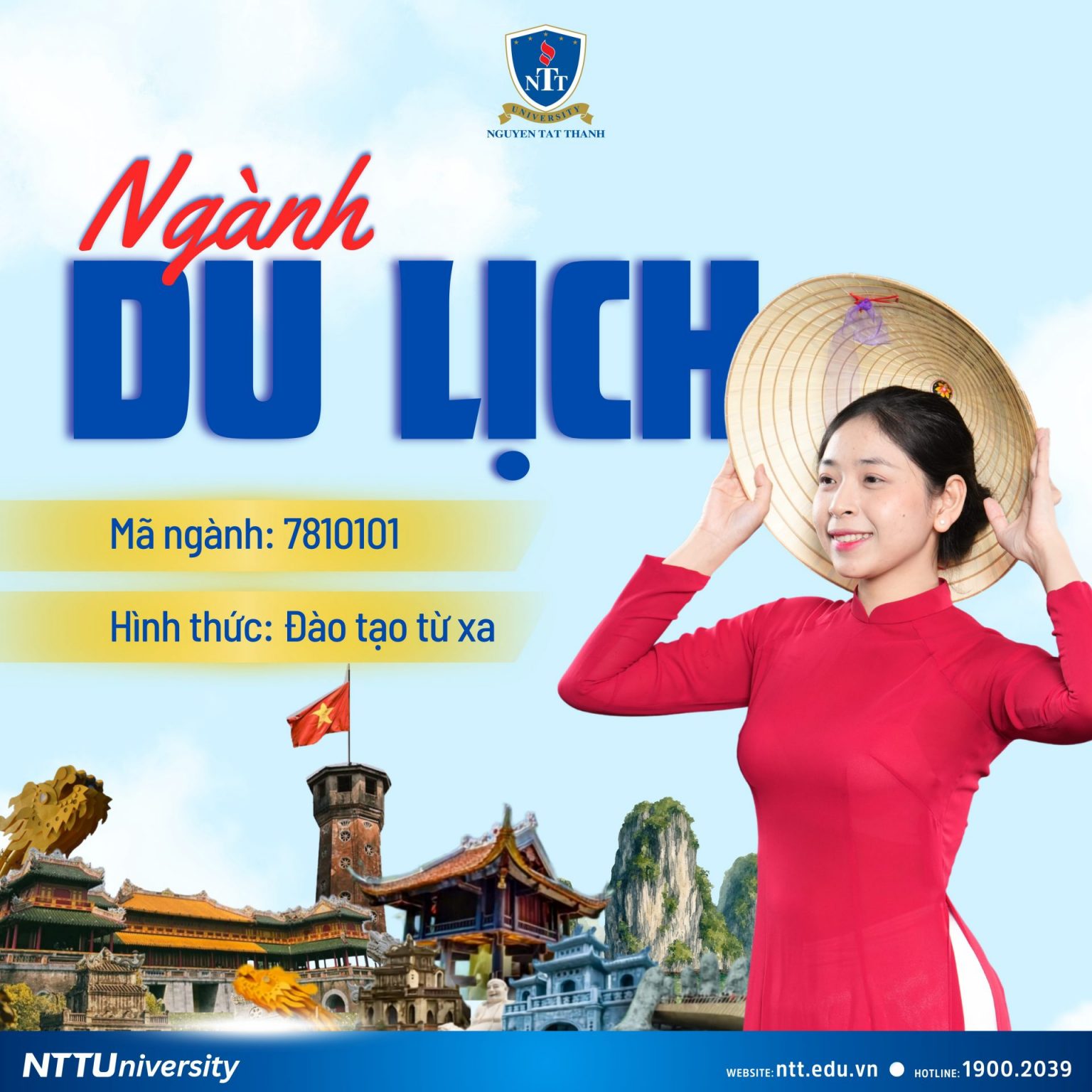 Ngành Du lịch đào tạo từ xa tại NTTU: Học cách vận hành một ngành dịch vụ đang số hóa