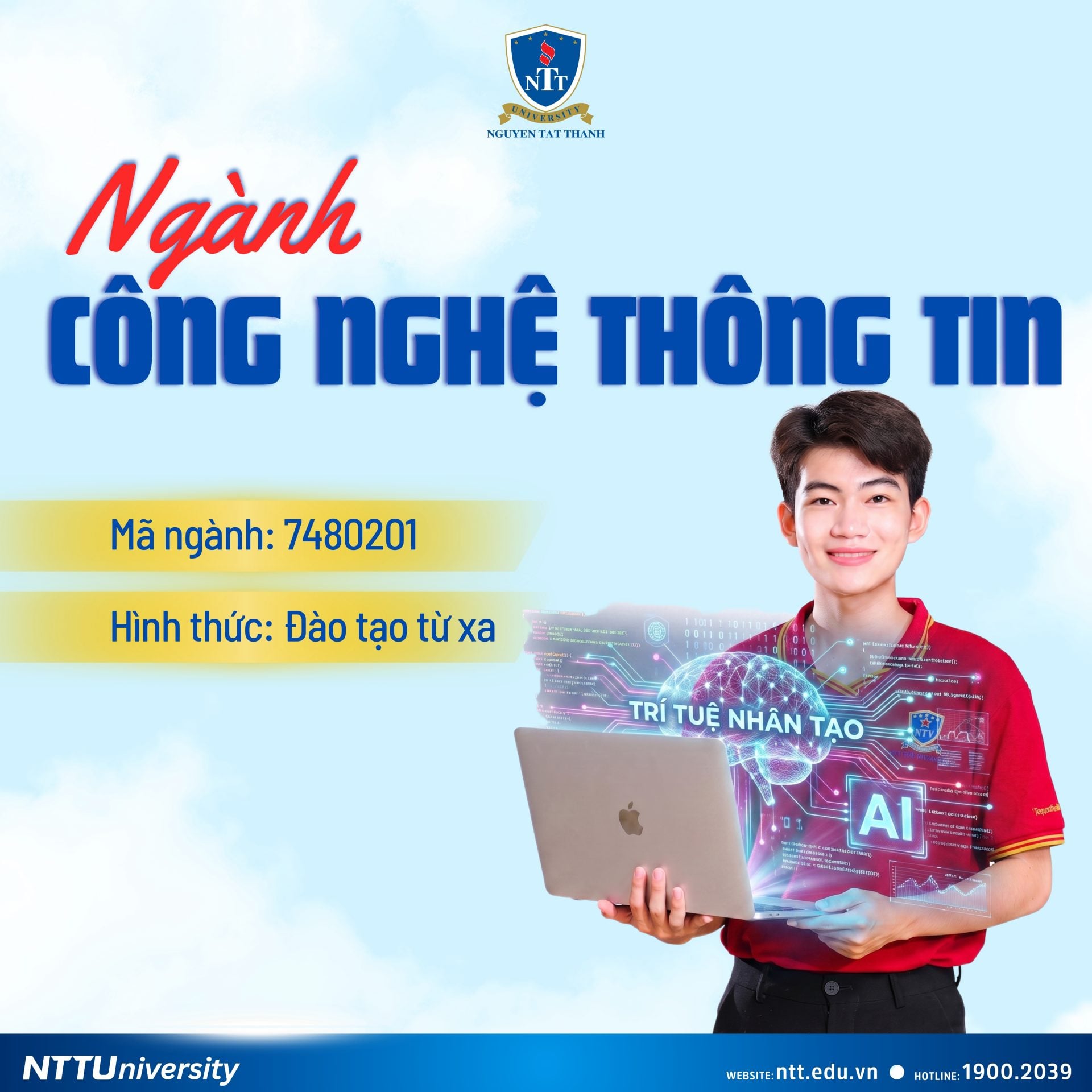 Học Công nghệ thông tin từ xa tại NTTU: Online 100%, mở hướng từ System Analyst đến Data Analyst