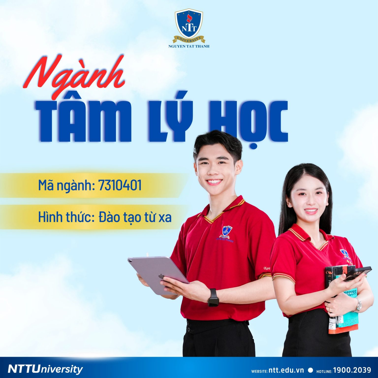 Tâm lý học từ xa tại NTTU: Hiểu con người bằng khoa học, công cụ và dữ liệu