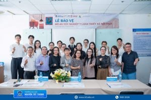 Buổi bảo vệ đồ án tốt nghiệp ngành Thiết kế Nội thất Khóa 2022 ghi nhận những dấu ấn sáng tạo của sinh viên Khoa Kiến trúc – Nội thất – Mỹ thuật ứng dụng, NTTU.