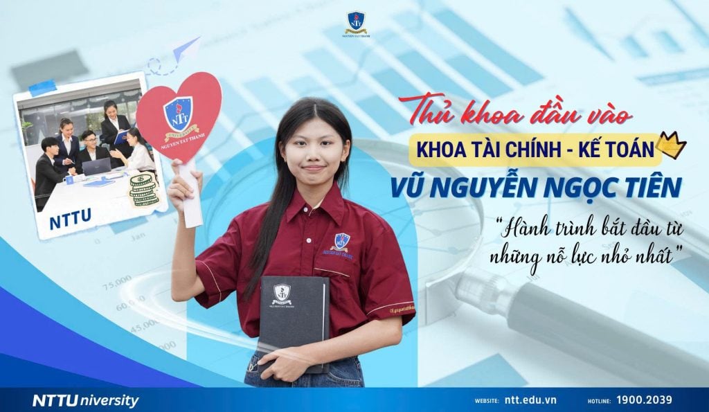 Bí quyết học của thủ khoa đầu vào Khoa Tài chính – Kế toán NTTU: Lên xe buýt cũng… ôn bài!