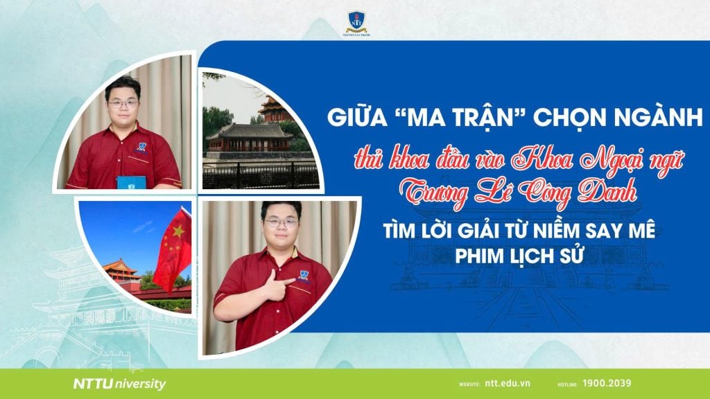 thủ khoa đầu vào Khoa Ngoại ngữ Trương Lê Công Danh