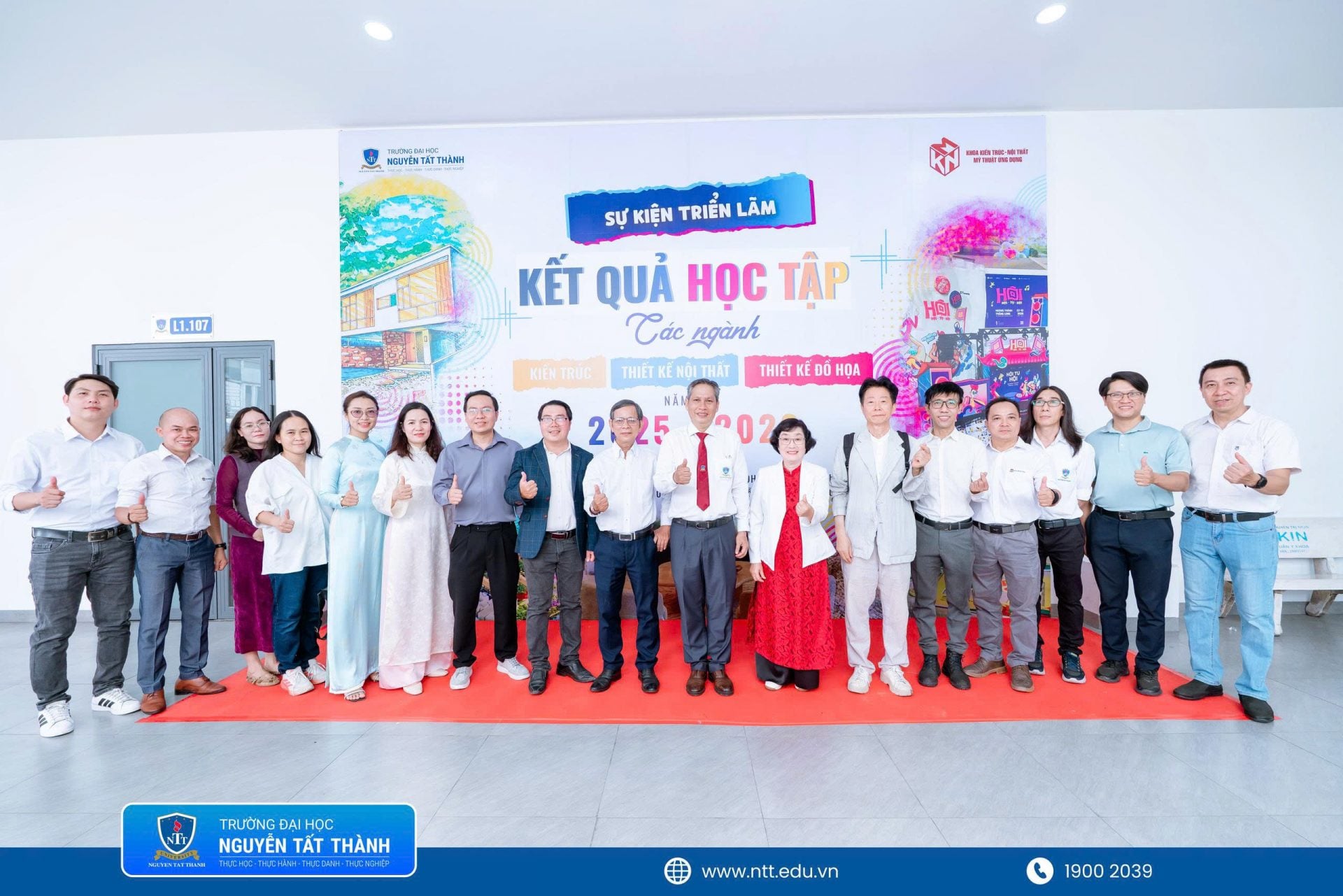 Triển lãm đồ án môn học năm học 2025–2026 góp phần lan tỏa tinh thần sáng tạo, khẳng định định hướng đào tạo chú trọng thực hành của Khoa Kiến trúc – Nội thất – Mỹ thuật ứng dụng NTTU