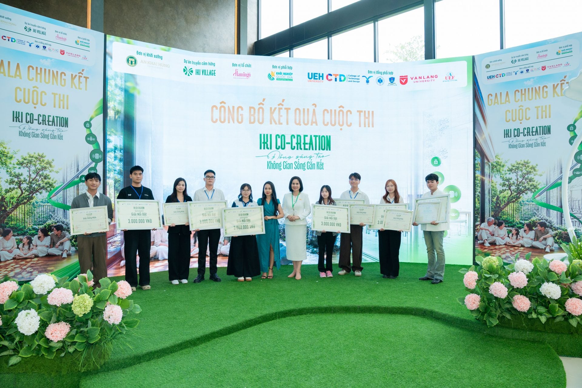 Sinh viên Trường ĐH Nguyễn Tất Thành được vinh danh