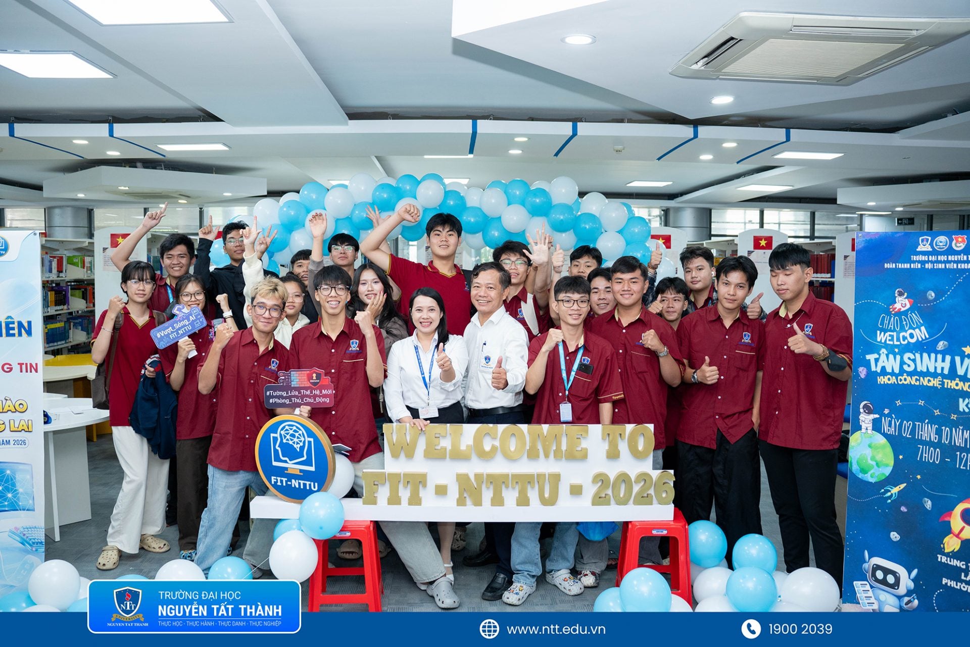 Khoa Công nghệ thông tin, Trường Đại học Nguyễn Tất Thành chào đón tân sinh viên K2026, khẳng định định hướng đào tạo gắn liền thực tiễn, tăng cường kết nối doanh nghiệp và mở rộng cơ hội học tập, nghiên cứu, phát triển nghề nghiệp cho sinh viên ngay từ năm nhất.