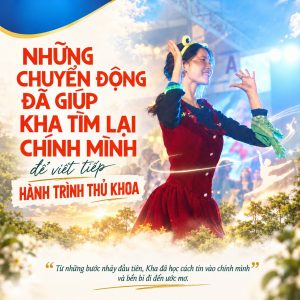 Đỗ Nguyễn Ly Kha Thủ khoa đầu vào ngành Biên đạo múa Khoa Nghệ thuật biểu diễn – Trường Đại học Nguyễn Tất Thành
