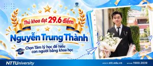 Chúc mừng thủ khoa Nguyễn Trung Thành